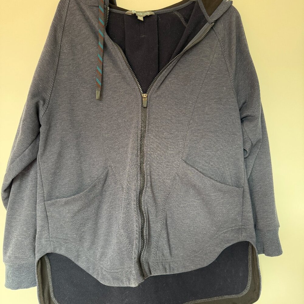 Title Nine 25th Hour Fleece Swacket Zip Up Relaxed Hoodie Women’s Sz M